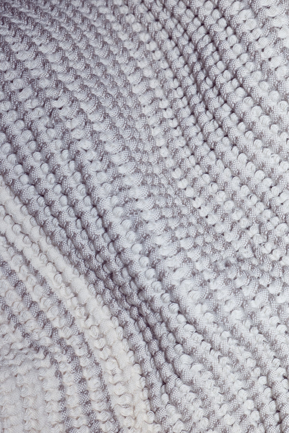 Close-up of soft absorbent cotton texture of Sand receiving baby towel